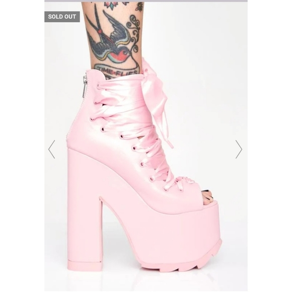 pink ballet bae platforms